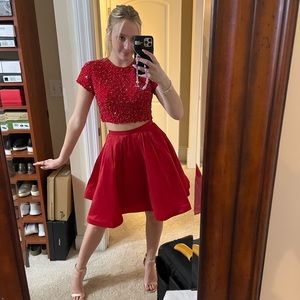 Sherri hill two piece set